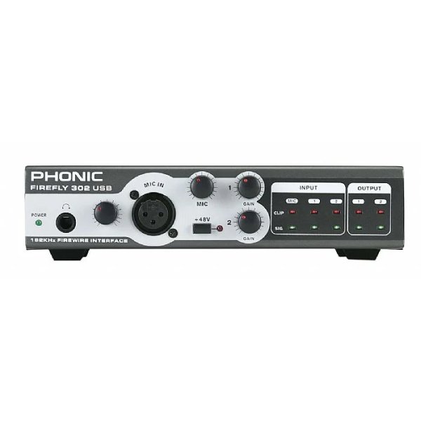 products phonic firefly 302 usb 2889