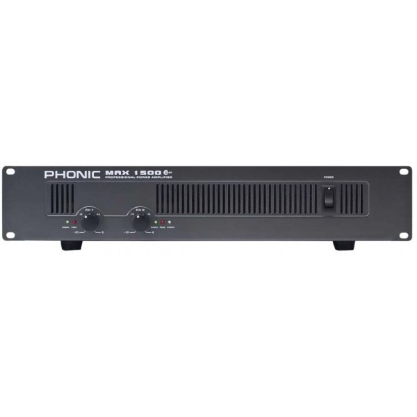 products phonic max1500 plus power amplifier 2893