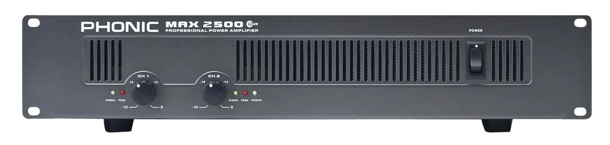 Phonic MAX2500 Plus Power Amplifier