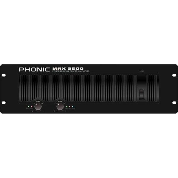 products phonic max3500 power amplifier 2895