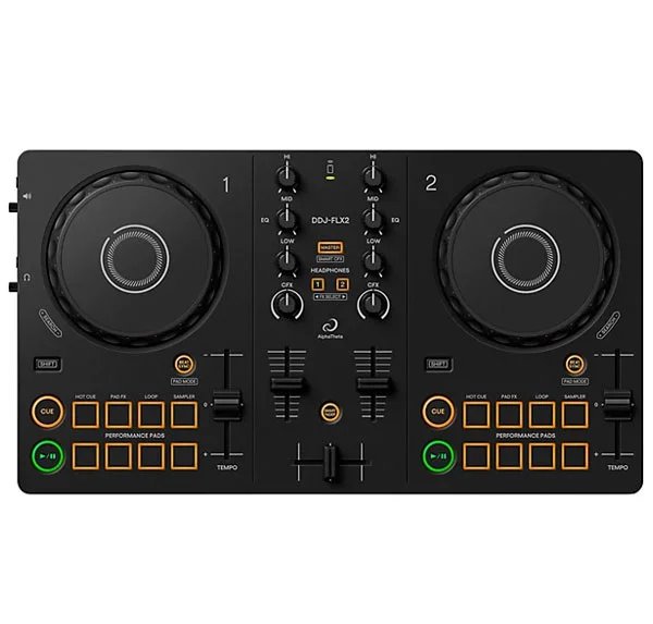 Pioneer DDJ FLX2 AlphaTheta Entry Level DJ Controller