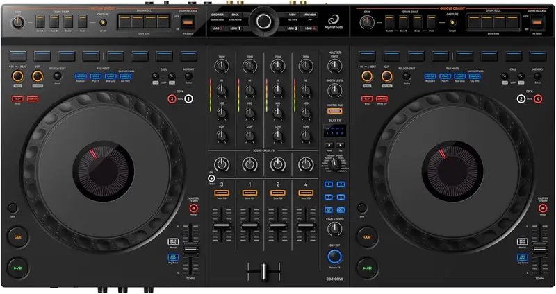 Pioneer DDJ GRV6 4 Channel Performance DJ controller