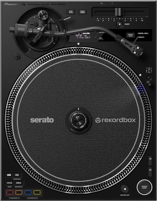Pioneer PLX CRSS12 Hybrid Direct Drive Turntable with DVS