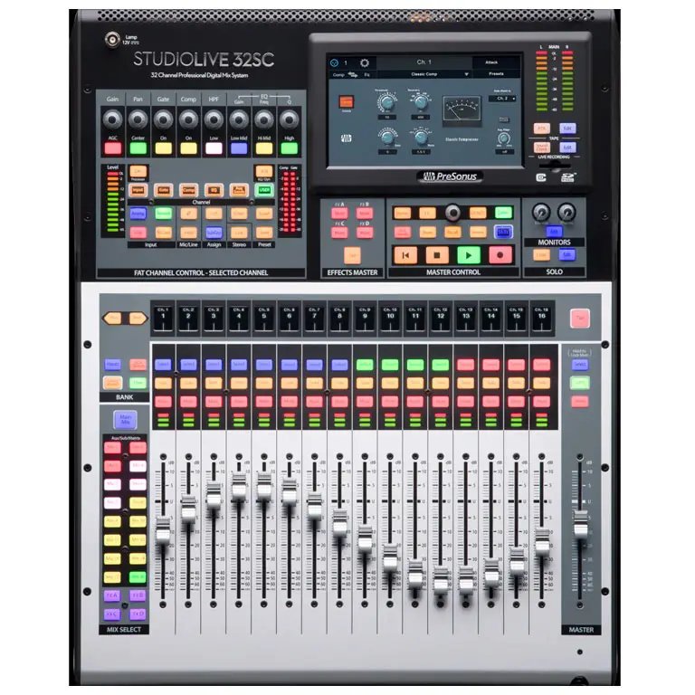 PreSonus StudioLive 32SC 32 Channel Rackmountable Digital Mixer