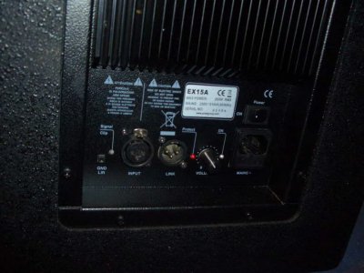 products proel ex15a 15 inch 400w 2 way active speaker a98580