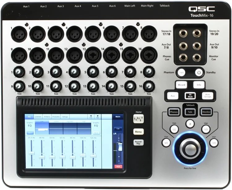 QSC TouchMix-16 16-Channel Compact Digital Mixer
