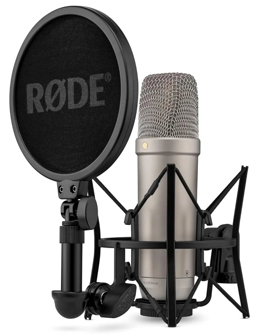 Rode NT1 5th Generation Studio Condenser Microphone, Nickel