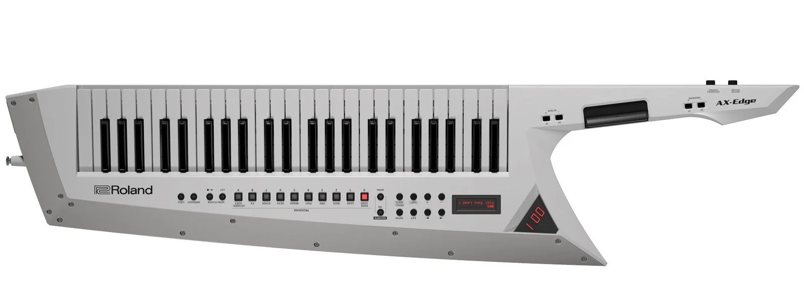 Roland AX Edge Keytar Synthesizer, White