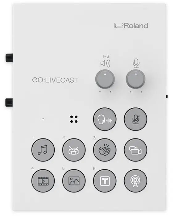 Roland GO LIVECAST Live Streaming Studio for Smartphones
