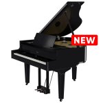 products roland gp 9m pe digital grand piano polished ebony 8497