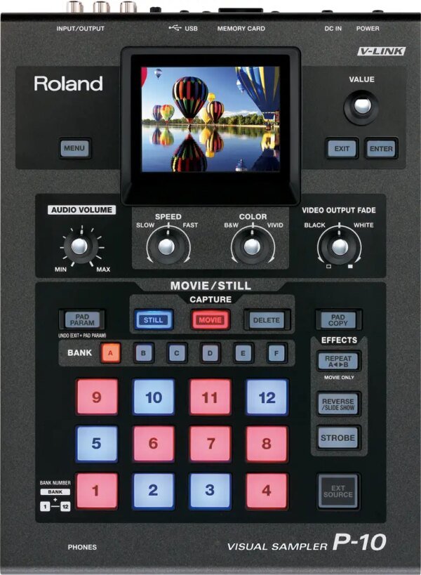 Roland P-10-R Visual Sampler