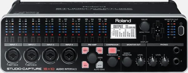 Roland UA1610 Audio Interface Studio Capture
