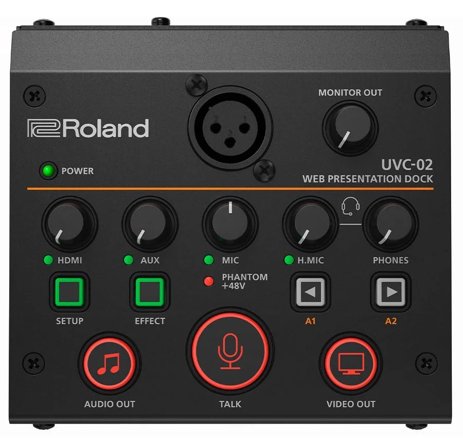 Roland UVC-02 Web Presentation Dock