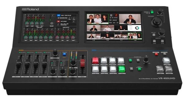 Roland VR-400UHD 4K Streaming AV Mixer