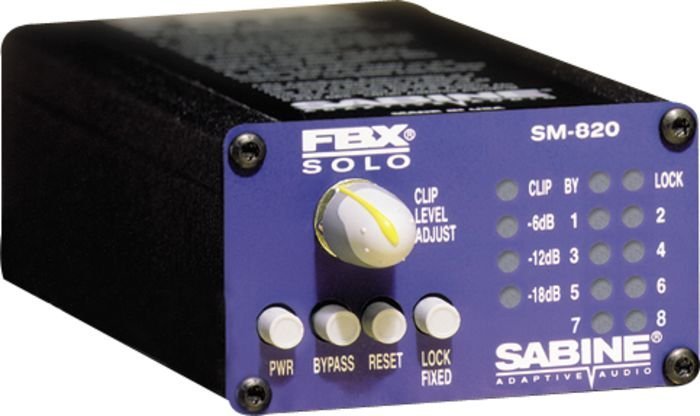 Sabine FBX SM820 Digital Feedback Eliminator XLR