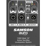 products samson auro x12d 1000w active loudspeaker a77748