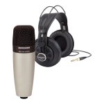 products samson c01 sr850 condenser mic headphones bundle a107350