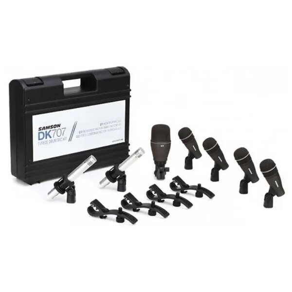 Samson DK707 Drum Mic 7 Piece Kit