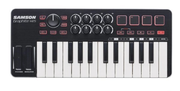 Samson Graphite M25 USB MIDI Controller