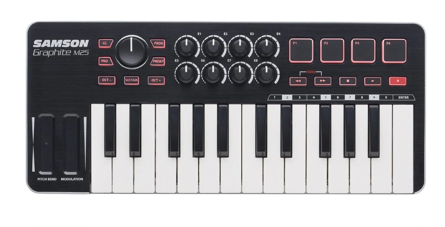 Samson Graphite M25 USB MIDI Controller