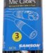 products samson mc18 xlr microphone cable 3 pack 8304