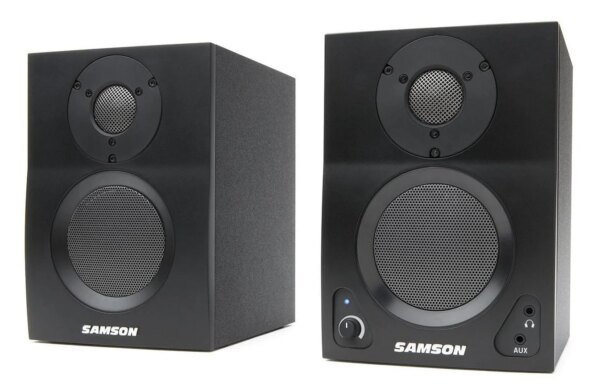 Samson MediaOne BT3 - Active Studio Monitors with Bluetooth (Pair)