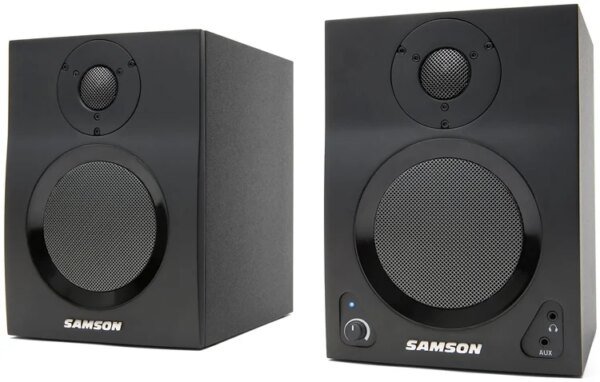 Samson MediaOne BT4 - Active Studio Monitors with Bluetooth (Pair)