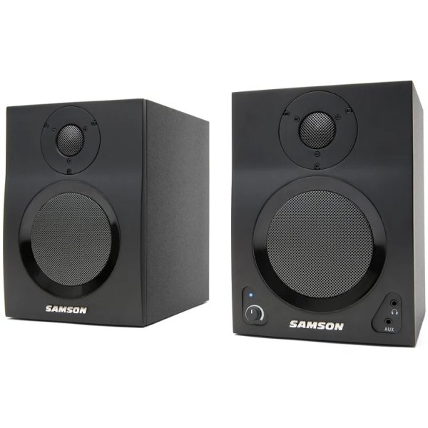 Samson MediaOne BT4 - Active Studio Monitors with Bluetooth (Pair)