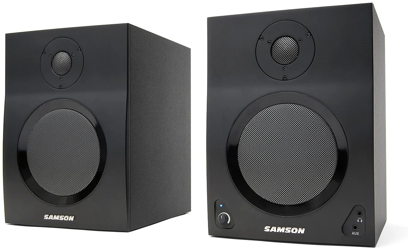 Samson MediaOne BT5 - Active Studio Monitors with Bluetooth (Pair)