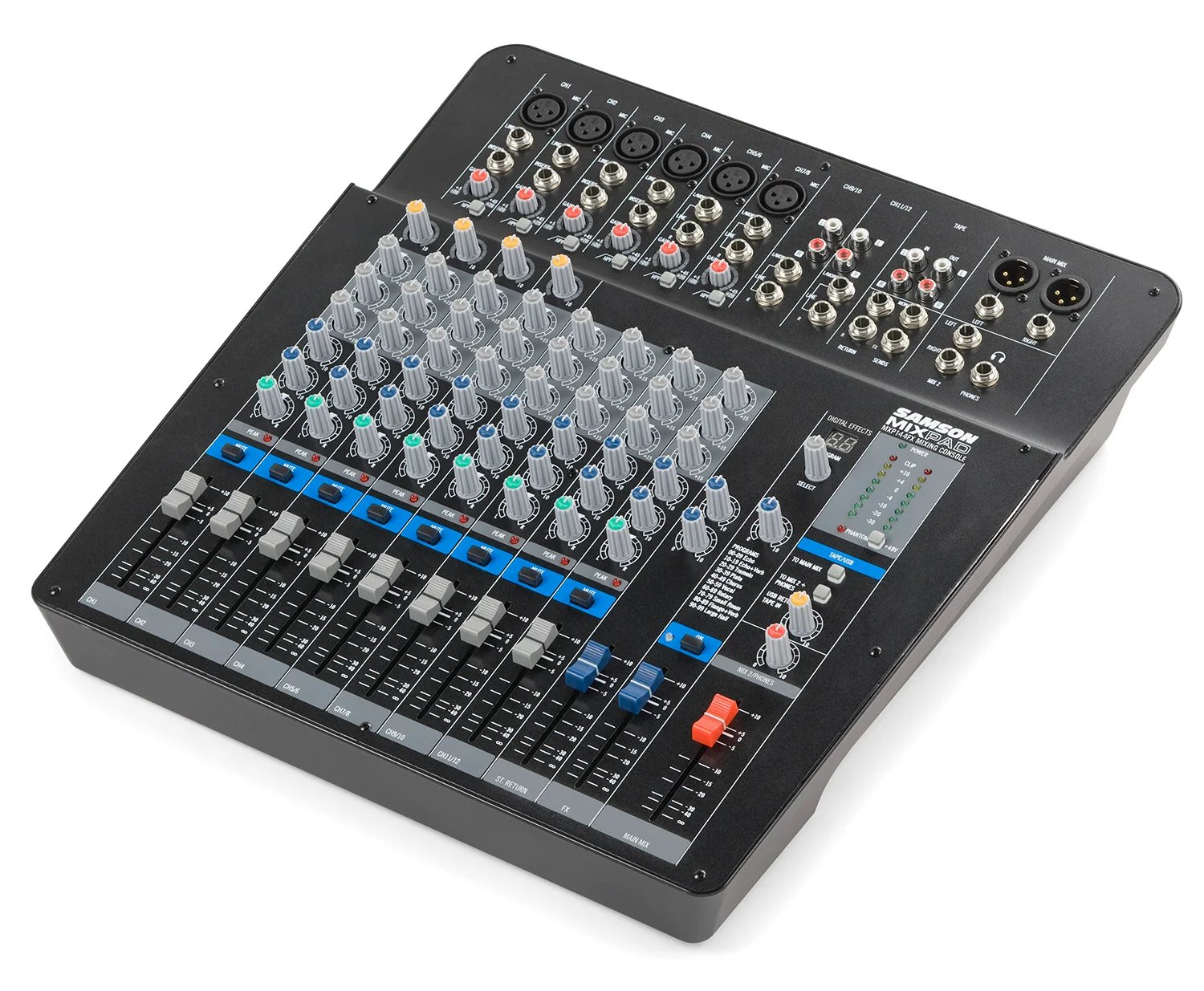 Samson MXP144FX - MixPad Compact, 14-Channel Analog Stereo Mixer with Effects and USB