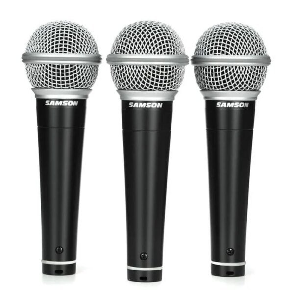 Samson R21 Dynamic Vocal for Presentation Microphone 3-Pcs
