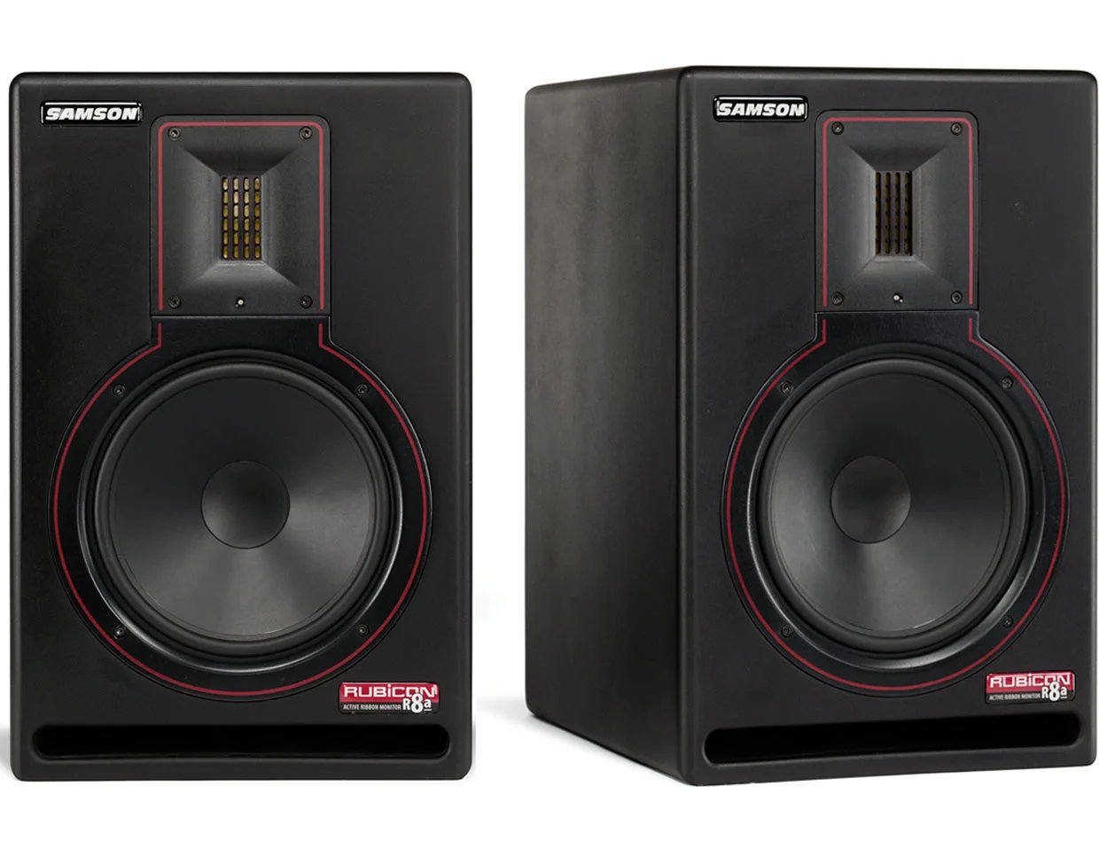 Samson Rubicon R8a - 100W Active 8" Two-Way Ribbon Monitor (Pair)