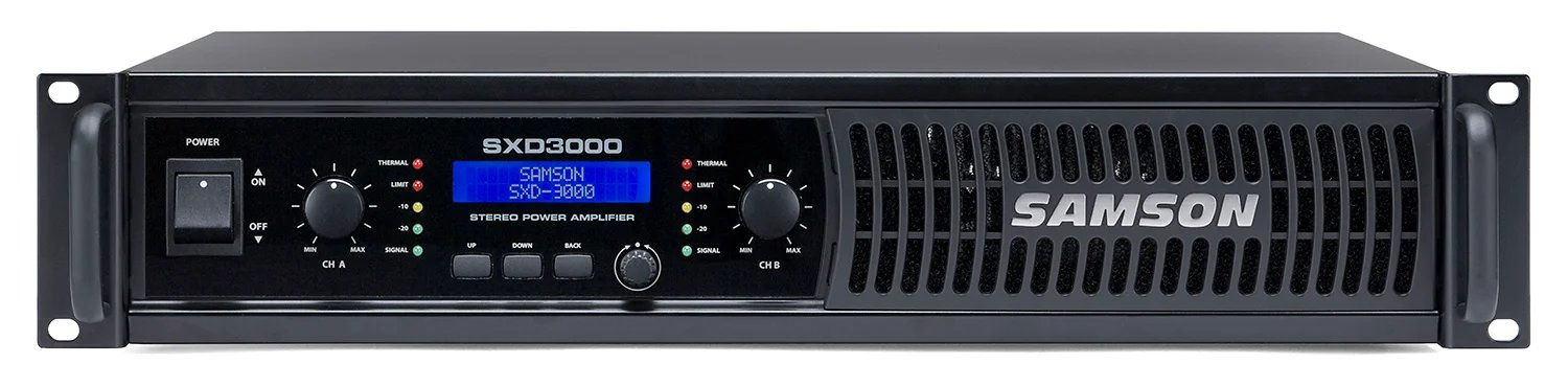 Samson SXD3000 Power Amp with DSP
