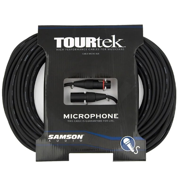 Samson Tourtek TM100 30m XLR Male to Female Microphone Cables