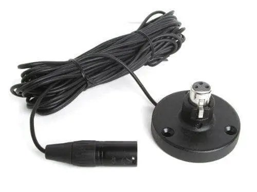 Samson XFM1 XLR Flange Mount for Gooseneck Microphones