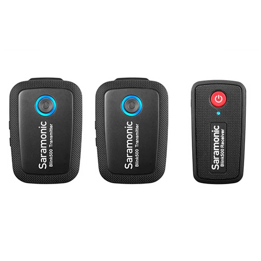 Saramonic Blink 500 B2 (TX+TX+RX) Dual Channel Wireless Microphone System