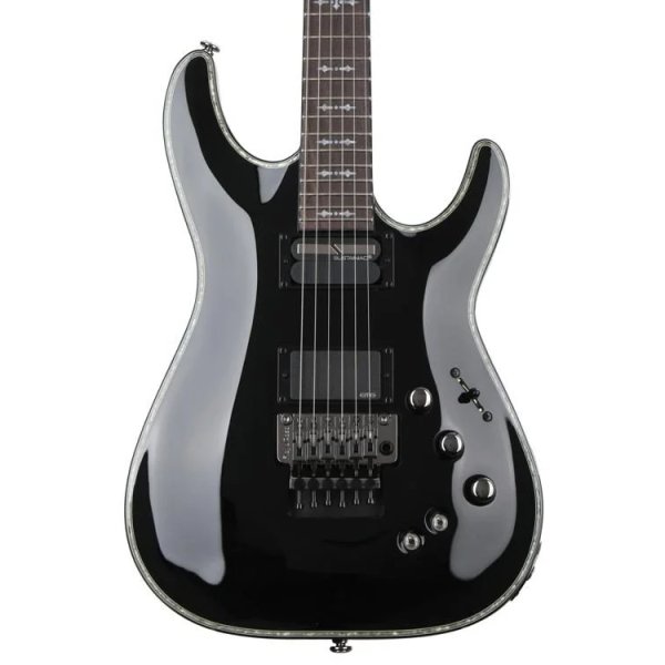 Schecter Hellraiser C1 FR S Apocalypse Gloss Black Electric Guitar