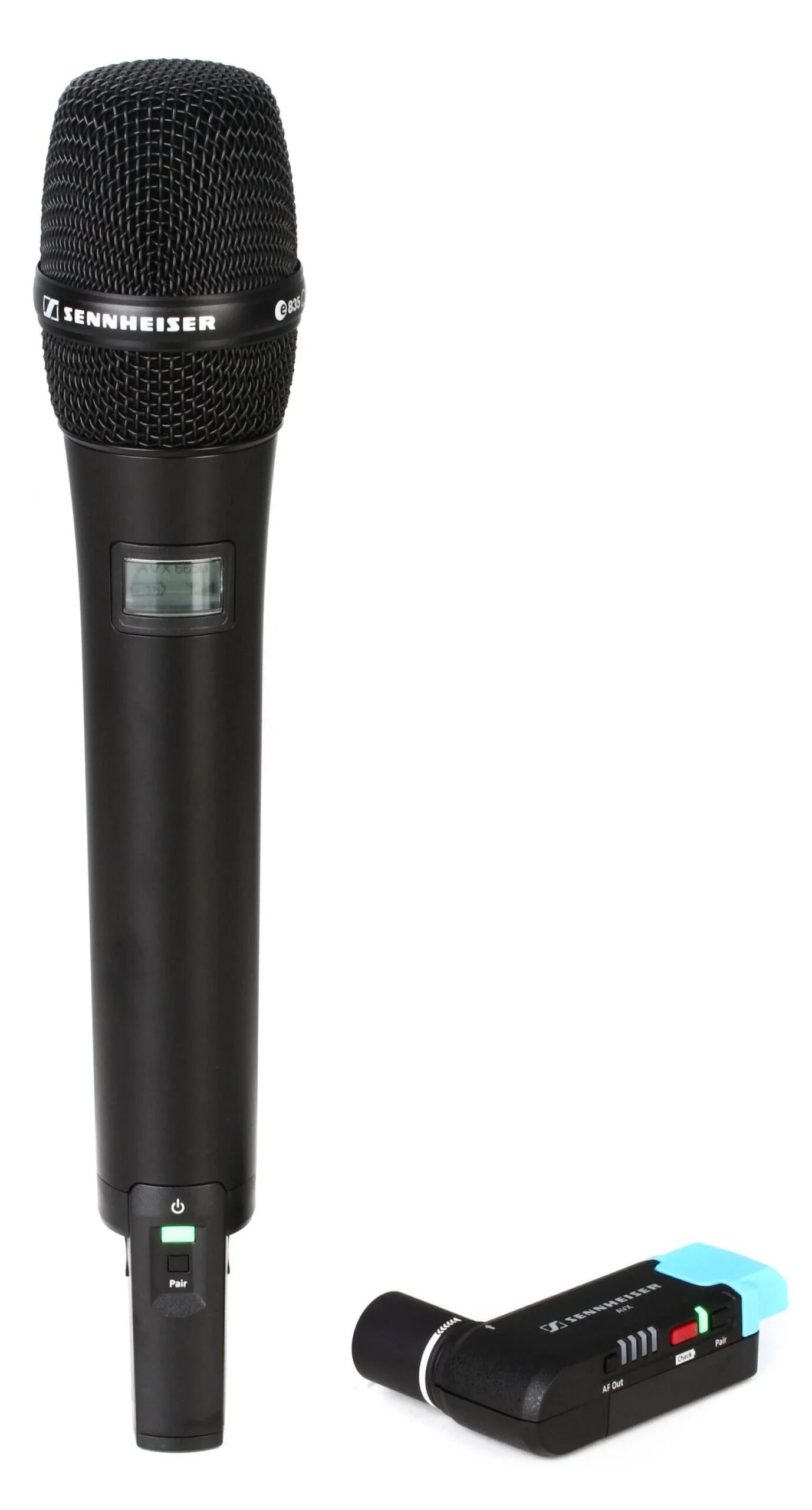 Sennheiser AVX 835 SET Digital Camera Mount Wireless Cardioid Handheld Microphone System