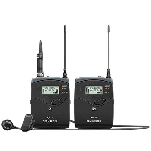 Sennheiser EW 122P G4 Portable Wireless Lavalier Microphone System G Band