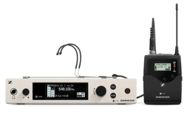 Sennheiser EW 300 G4 Headmic1 RC Wireless Bodypack Headmic Set (AW+ Band)