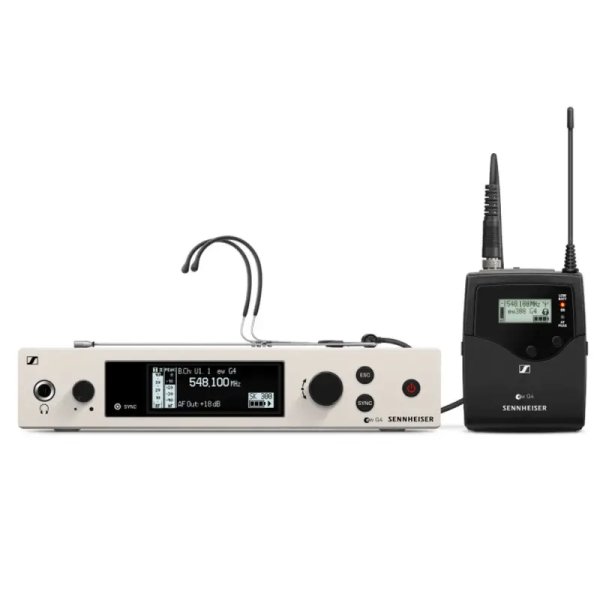 Sennheiser EW 300 G4 Headmic1 RC Wireless Bodypack Headmic Set (AW+ Band)