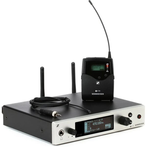 Sennheiser EW 500 G4 MKE2 Wireless Lavalier Microphone System AW+ Band