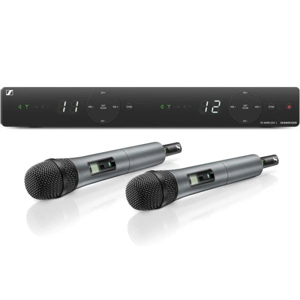 Sennheiser XSW1 825 Dual Wireless Handheld Microphone System