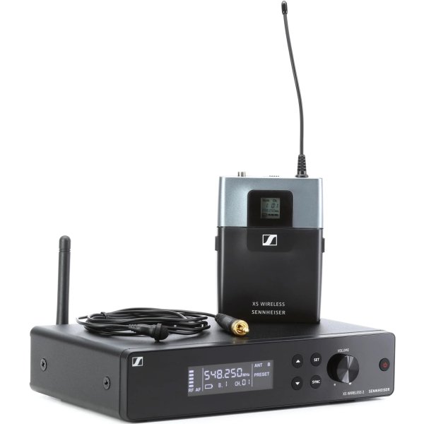 products sennheiser xsw2 me2 wireless lavalier microphone system 7544