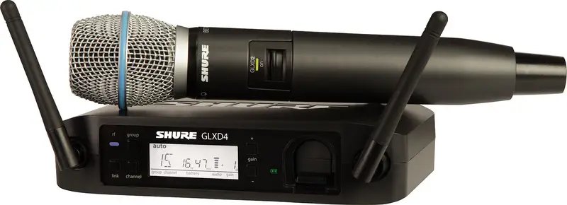 Shure GLXD24/BETA87 Wireless Vocal System