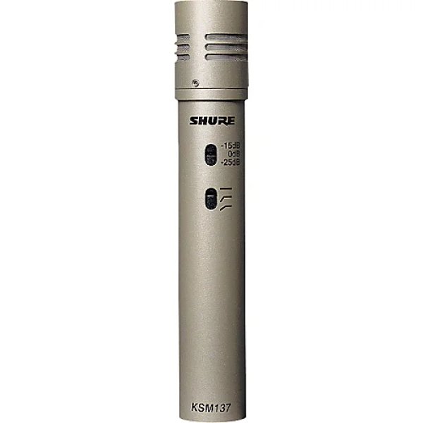 products shure ksm137 sl cardioid studio condenser microphone 1842