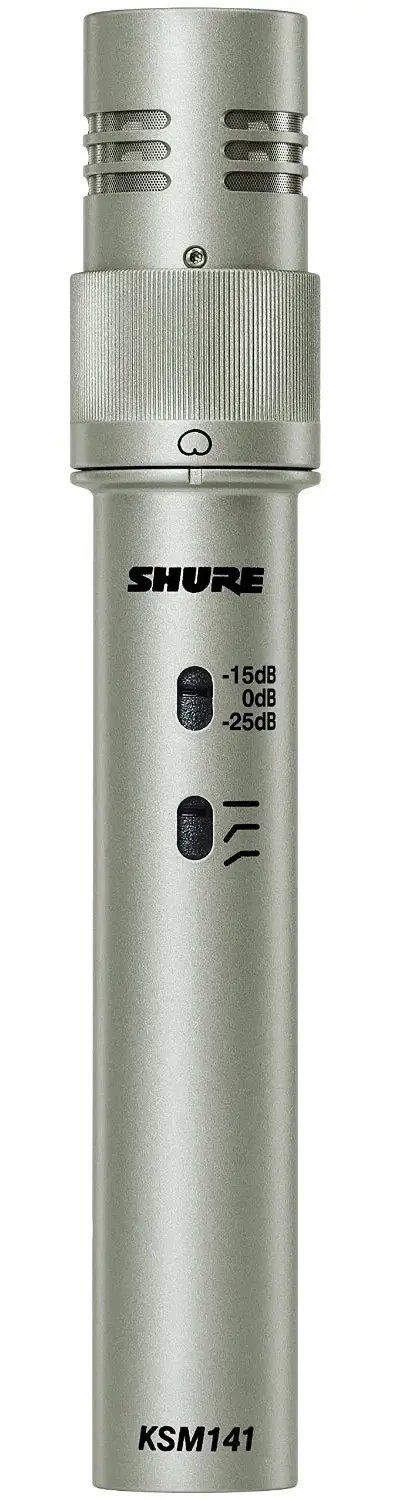 Shure KSM141/SL Dual-Pattern Studio Condenser Microphone