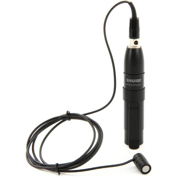 products shure mx185 microflex lavalier microphone 399