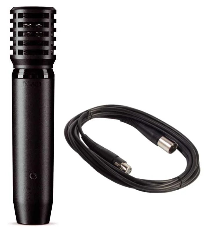 Shure PGA81LCXLR Cardioid Dynamic Instrument Microphone