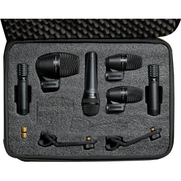 products shure pgadrumkit6 6 piece drum microphone kit 412